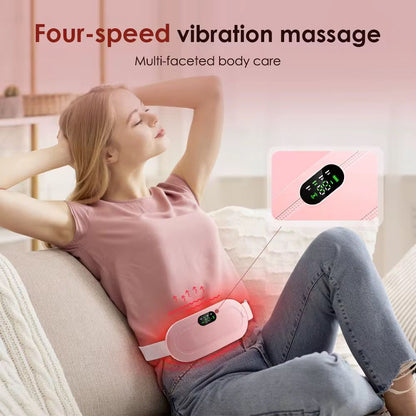 Ceinture Chauffante Menstruelle – Soulage les Douleurs de Règles en 3 secondes | Sans Médicaments