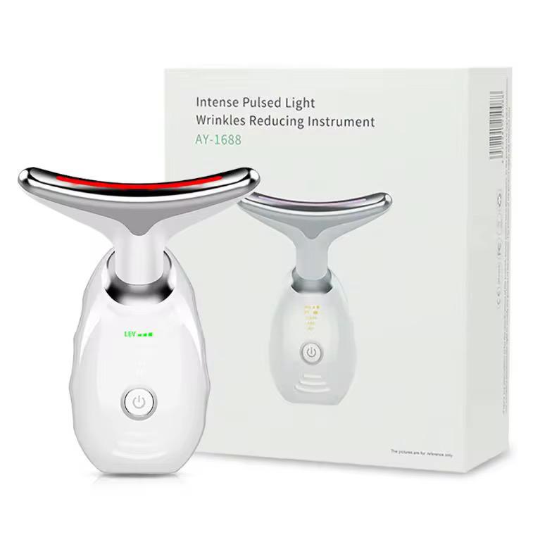 Masseur Lifting Visage & Cou | Lumière Pulsée Anti-Rides & Raffermissant💫