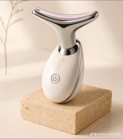 Masseur Lifting Visage & Cou | Lumière Pulsée Anti-Rides & Raffermissant💫
