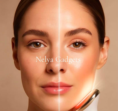 Masseur Lifting Visage & Cou | Lumière Pulsée Anti-Rides & Raffermissant💫