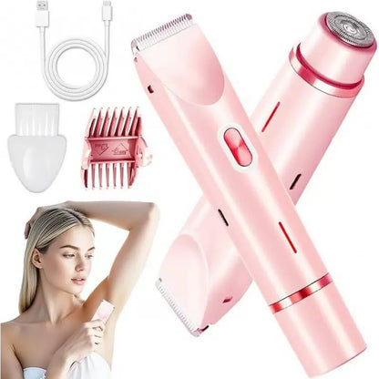 Rasoir Électrique Rechargeable 2en1 – Douceur Totale, Partout, Instantanément.